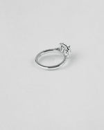 Cushion Cut Halo Engagement Ring