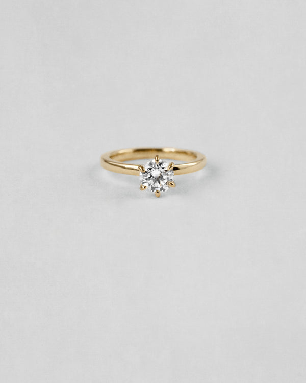 Round Cut Solitaire Engagement Ring
