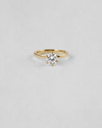 Round Cut Solitaire Engagement Ring