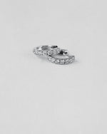 Diamond Huggie Hoop Earrings