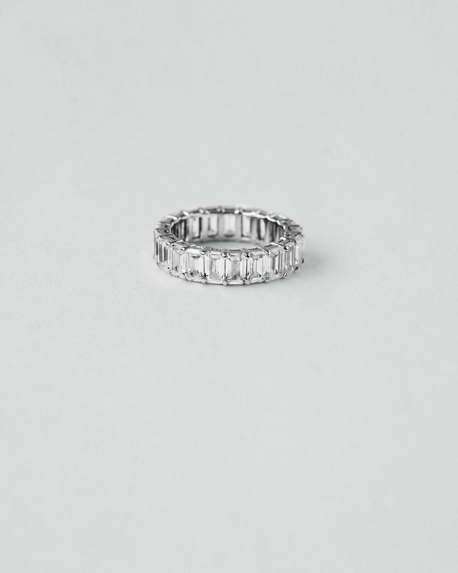 Emerald Cut Eternity Ring