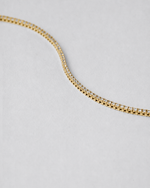 Four Prong Tennis Bracelet — Yellow gold