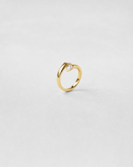 Lovelei’s Dual Oval Diamond Ring — Yellow gold