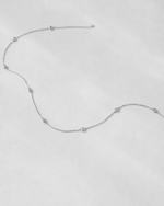 Midi Diamond Necklace — White gold