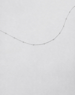 Midi Diamond Necklace — White gold