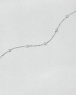 Midi Diamond Bracelet — White gold