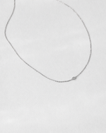 Mini Diamond Necklace — White gold