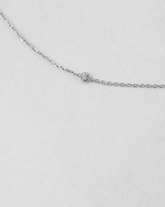 Mini Diamond Bracelet — White gold