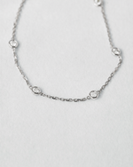 Midi Diamond Bracelet — White gold