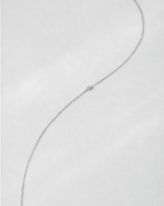 Mini Diamond Necklace — White gold
