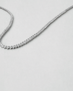 Rivère Graduated Tennis Necklace — White gold