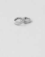 Creoles Diamond Earrings — White gold