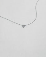 Diamond Pavé Heart Necklace