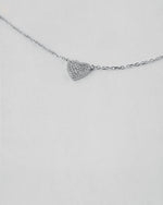 Diamond Pavé Heart Necklace
