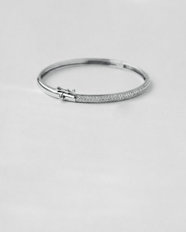 Diamond Pavé Bangle Bracelet