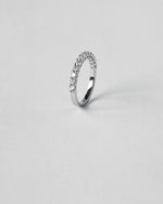 Shared Prong Half Eternity Ring