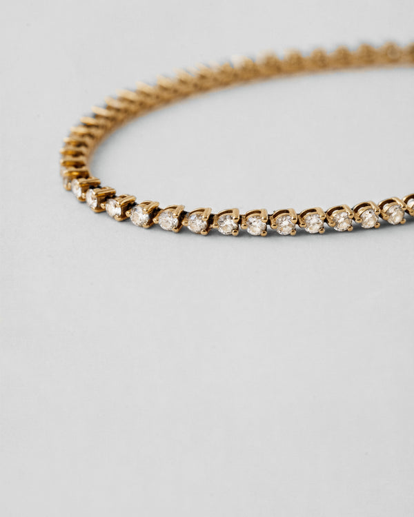 Three Prong Tennis Bracelet
