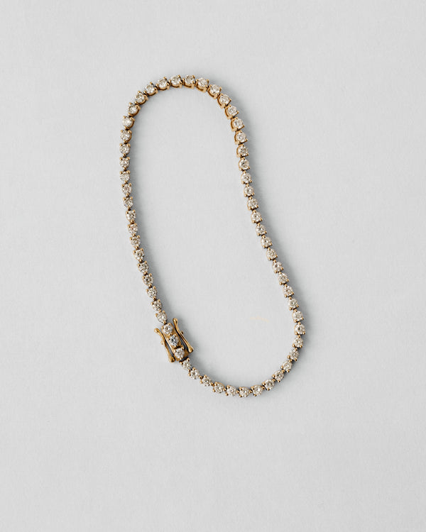 Three Prong Tennis Bracelet