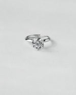 Knife Edge Engagement Ring