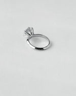 Knife Edge Engagement Ring