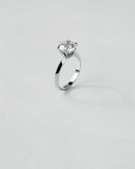 Knife Edge Engagement Ring