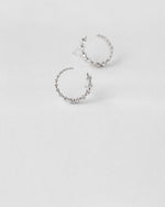 Single Prong Diamond Earrings