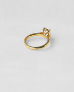Oval Solitaire Engagement Ring - Customized