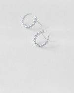 Single Prong Diamond Earrings