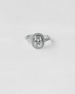 Vintage Halo Engagement Ring