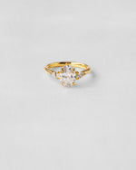 Oval Cut Three Stone Engagement Ring