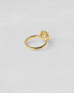 Round Cut Halo Engagement Ring