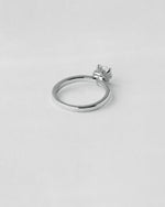 Donut Pavé Halo Round Cut Engagement Ring