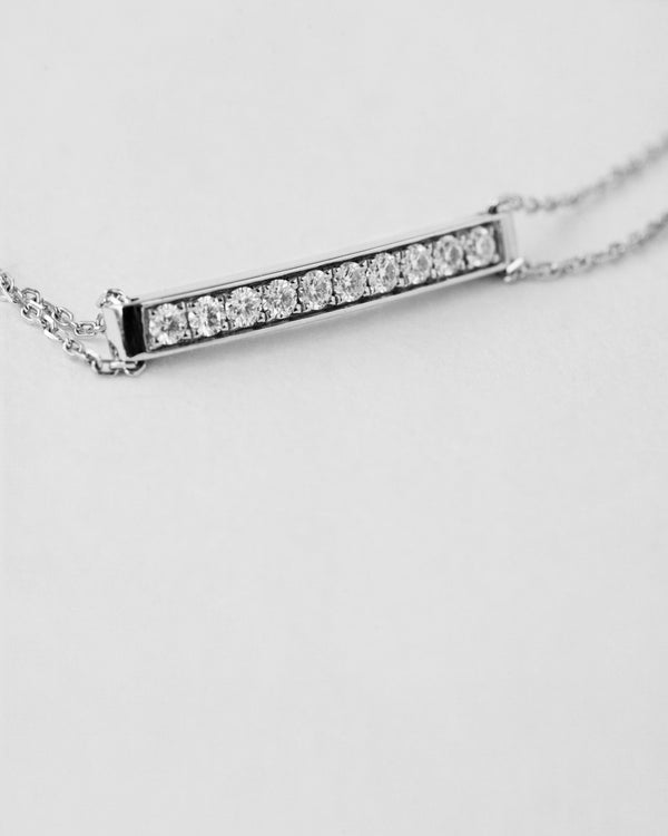 Diamond Bar Bracelet