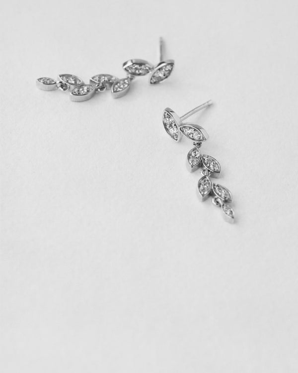 Petal Diamond Earrings