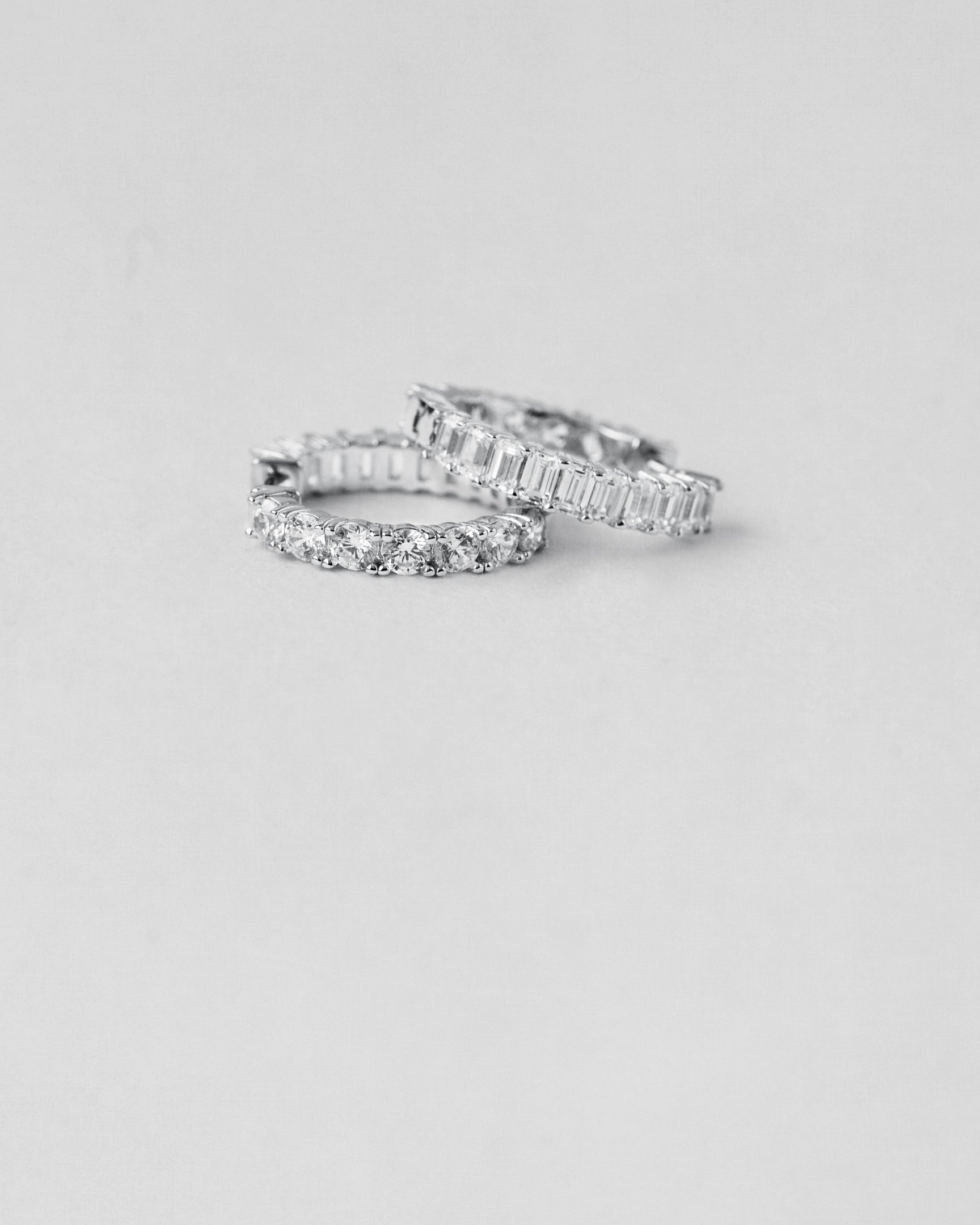 Double Sided Hoop Earrings
