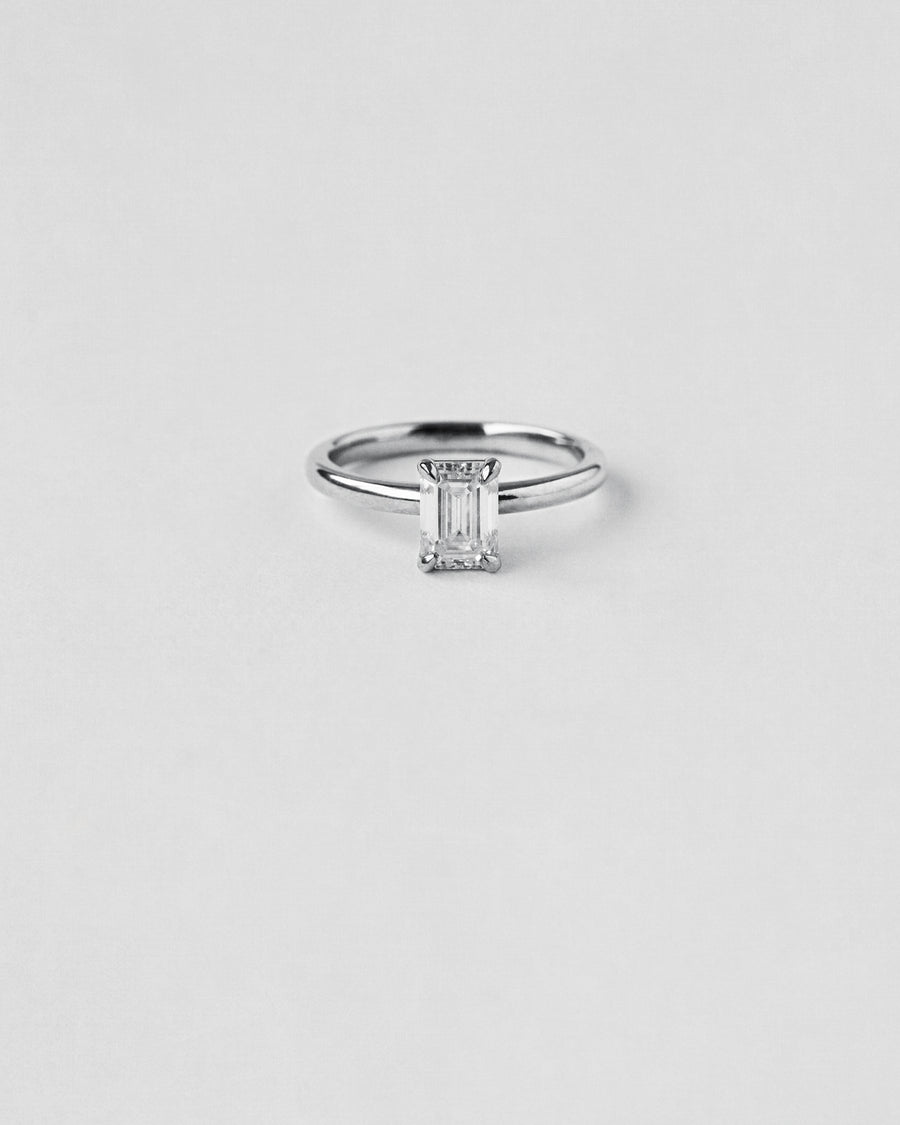 Emerald Cut Engagement Ring