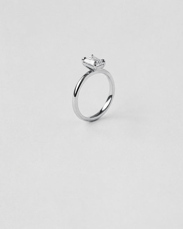 Emerald Cut Engagement Ring