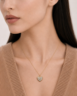 Diamond Heart Pendant Necklace