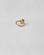 Tilted Pear Cut Ring